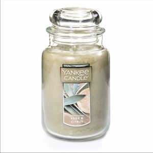 Yankee Candle Sage & Citrus - Large Jar Candle